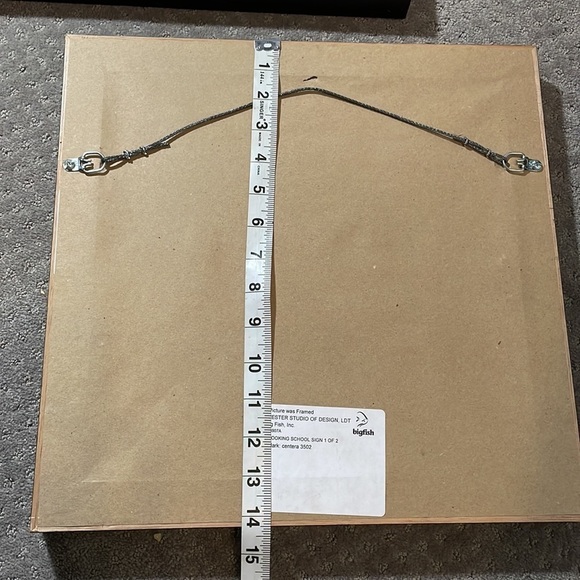 2 Mary Beth Zeitz Limited Edition Prints Cooking School Sign Framed Art - Picture 12 of 13